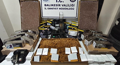 Edremit’te Kaçak Sigara Operasyonu: 28 Bin Dolu Makaron Ele Geçirildi