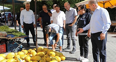 Edremit’te Semt Pazarlarında Sıkı Denetim