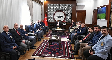 Gaziler Derneklerinden Balıkesir Valisi İsmail Ustaoğlu’na Ziyaret