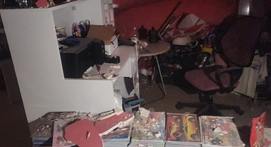 Gönen’de Aksesuar Dükkanında Tüp Patlaması: Maddi Hasar Oluştu