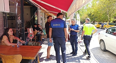 Gönen’de Kaldırım ve Yol Düzeni Denetimi: Zabıtadan ve Polisten Ortak Alanlara Sıkı Takip