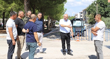Gönen’de Sıcak Asfalt Öncesi Yol Söküm ve Tamir Çalışmaları Başladı