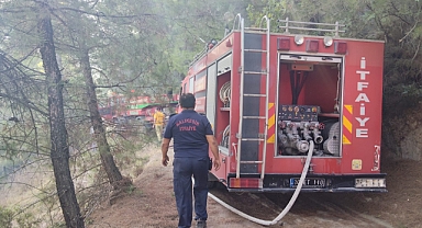 İvrindi’de Orman Yangını Kısa Sürede Kontrol Altına Alındı