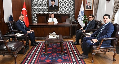 Manyas Kaymakamı ve Savcılardan Vali Ustaoğlu’na Ziyaret