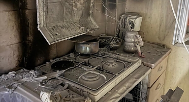 Manyas’ta Ev Yangını Kısa Sürede Söndürüldü