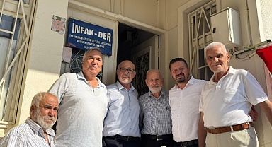 Mehmet Aydemir’den İNFAK-DER’e Ziyaret