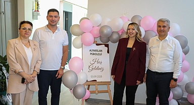 Mustafa Canbey’den Psikolog Arzu Alparslan’a Hayırlı Olsun Ziyareti