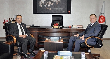 Orman Bölge Müdürü Musa Şen’den İl Müftülüğü’ne Ziyaret