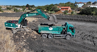 Sındırgı Gölcük Göleti Rezervuarı Yenileniyor