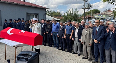 Susurluk’ta Kore Gazisi İbrahim Demirel İçin Cenaze Töreni Düzenlendi