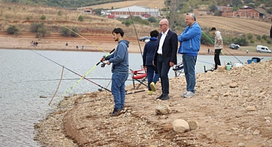 Susurluk’ta Olta Balıkçılığı Turnuvası Renkli Anlara Sahne Oldu