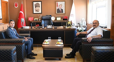 Vali İsmail Ustaoğlu Gömeç Kaymakamlığı’nı Ziyaret Etti