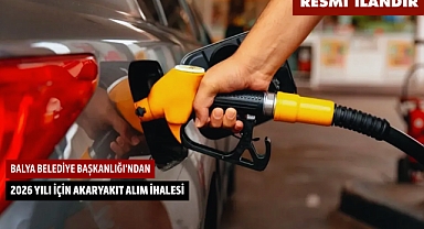 BALYA BELEDİYE BAŞKANLIĞI'NDAN