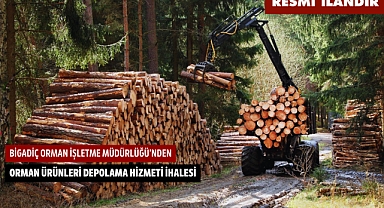 BİGADİÇ ORMAN İŞLETME MÜDÜRLÜĞÜ'NDEN