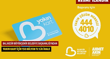 BALIKESİR BÜYÜKŞEHİR BELEDİYE BAŞKANLIĞI'NDAN