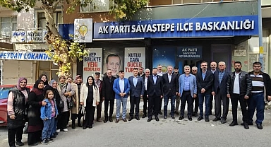 AK Parti İl Başkanı Mehmet Aydemir’den Savaştepe Teşkilatına Ziyaret