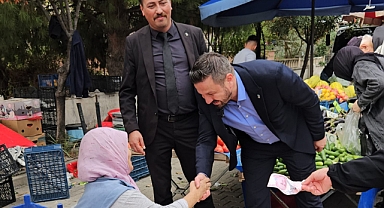 “AK Parti İl Başkanı Mehmet Aydemir Edremit’i De Gönülleri De Fethetti”