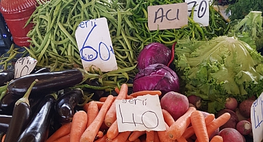 Balıkesir Cumartesi Pazarı’nda Sebze ve Meyve Fiyatları Cep Yakıyor