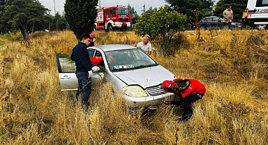 Balıkesir’de Çevreyolu’nda Korkutan Kaza