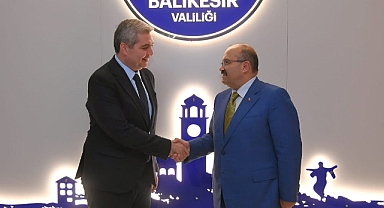 Balıkesir’de Diplomasi Rüzgârı: Gürcistan Büyükelçisi Kalandia Valilikte