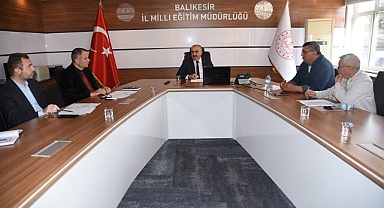 Balıkesir’de Eğitim Yatırımları Masaya Yatırıldı