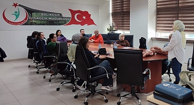 Balıkesir’de Personellere İlkyardım Eğitimi