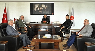 Balıkesir Din Görevlileri Haftası’nda Yardımlaşma Derneği’nden İl Müftüsü Hasan Hayri Yaşar’a Ziyaret