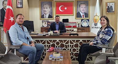 Balıkesir’in Gururu Yasemin Adar, Mehmet Aydemir’i Ziyaret Etti