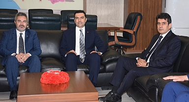 Balıkesir Ticaret Odası Yönetimi, İl Emniyet Müdürü Şükrü Yaman’a Hayırlı Olsun Ziyaretinde Bulundu