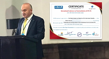 Balıkesir Üniversitesi Akademisyenlerinden Uluslararası Başarı: “En İyi Bildiri Sunumu” Ödülü KKTC’den Geldi