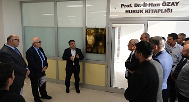 Balıkesir Üniversitesi’nde Prof. Dr. İlhan Özay Hukuk Kitaplığı Açıldı