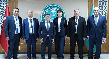Balıkesir Üniversitesi’ne Özbekistan’dan Uluslararası Ziyaret