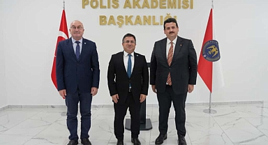 Balıkesir Üniversitesi Rektörü Prof. Dr. Yücel Oğurlu, Polis Akademisi’ni Ziyaret Etti