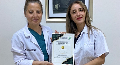 Balıkesir Üniversitesi Veteriner Fakültesi Öğrencisi Dilan Sultan Oktay, Uluslararası Kongrede Ödül Kazandı