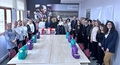 Bandırma’da Dikiş Kursuna Yeni Makineler Kazandırıldı