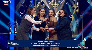 Bandırma Onyedi Eylül Üniversitesi Öğrencilerinden TRT Geleceğin İletişimcileri Yarışması’nda Üç Ödül Birden