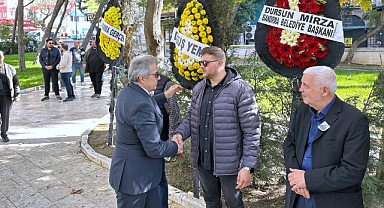 Başkan Dursun Mirza, Gazeteci-Yazar Engin Arıcan’ın Cenaze Törenine Katıldı