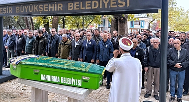 Başkan Dursun Mirza, Ülker Öztürk’ün Cenaze Törenine Katıldı