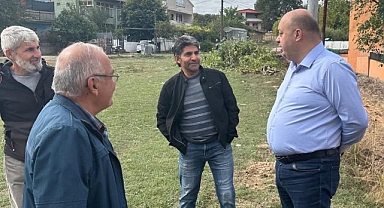 Başkan İbrahim Palaz, Ekşidere Mahallesi’nde Çalışmaları Yerinde İnceledi