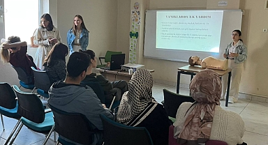 BAÜN İvrindi MYO’dan Jandarma ve Spor Müdürlüğü Personeline “Temel İlk Yardım Eğitimi”