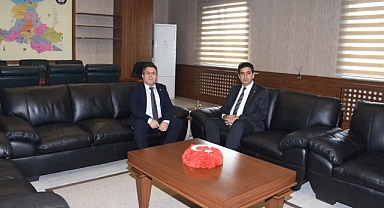 BAÜN Rektörü Prof. Dr. Yücel Oğurlu’dan İl Emniyet Müdürü Şükrü Yaman’a Ziyaret