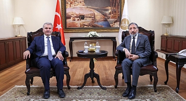 Canbey’den Diyanet İşleri Başkanı Arpaguş’a Hayırlı Olsun Ziyareti