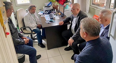 Edremit Belediye Başkanı Mehmet Ertaş’tan Gazze’ye Yardım Görevlilerine Ziyaret