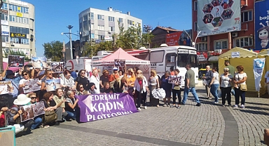 Edremit’te Filistin İçin Dayanışma: TİP’li Emekliler Basın Açıklamasına Katıldı