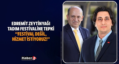 Edremit Zeytinyağı Tadım Festivaline Tepki: 