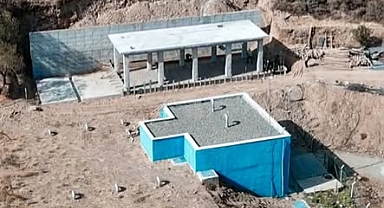 Gömeç’e Sürdürülebilir Yatırım: Ulubeyler Mahallesi’nde Arıtma Tesisi Yükseliyor