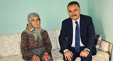 Kaymakam Odabaş'tan Dünya Yaşlılar Günü'nde Vefa Dolu Ziyaret