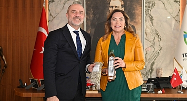 Marmara Adalar Belediye Başkanı Aydın Dinçer’den Tekirdağ Büyükşehir Belediye Başkanı Candan Yüceer’e Ziyaret