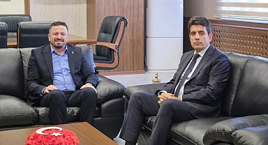 Mehmet Aydemir’den Emniyet Müdürü Şükrü Yaman’a Hayırlı Olsun Ziyareti