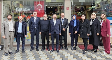 Mehmet Aydemir’den Susurluk’ta Esnaf Ziyareti